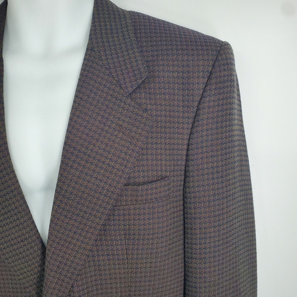 Christian Dior Blazer Monsieur Robinson's California Pure Virgin Wool Brown Coat - Picture 5 of 9